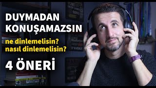 İngilizce Dinleme  Listening Tavsiyeleri  4 ÖNERİ [upl. by Tare]