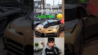 Top 10 coches más caros del mundo 🚗 shorts [upl. by Blair]