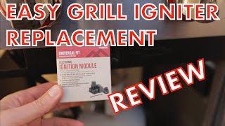 Grill Igniter Replacement Review [upl. by Kaplan]