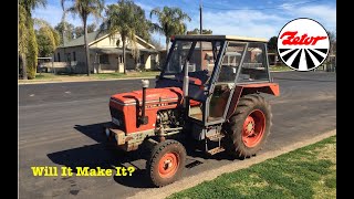 Revival Zetor 4911 Can It Drive 65 ks home [upl. by Hayton]