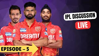 🔴 Live IPL Discussion  Episode 5  Review amp Analysis  TATA IPL 2025  Pankajs Talkshow [upl. by Nnylf510]