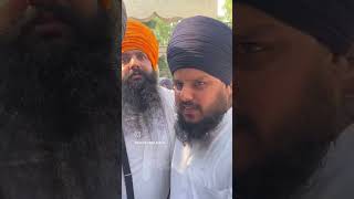 Bhai sandeep singh sunny apne pita de antim saskar lyi parole te aaye bahar amritsar jail toh [upl. by Enilaf862]