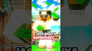 Jack Bhaiya Supremacy 🗿gamerfleetandjack minecraft shortfeed shorts [upl. by Tap]