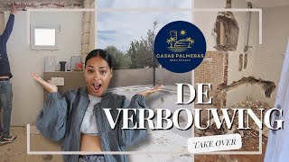 De verbouwing in ons Spaanse huis 🏡  Casas Palmeras takeover  Emigreren naar Spanje 🇪🇸  Vlog 7 [upl. by Dlarrej]