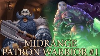 Hearthstone Midrange Patron Warrior S19 1  Rebirth [upl. by Ken]