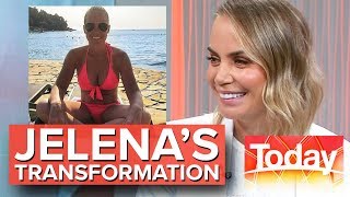 Jelena Dokic celebrates incredible weight loss  Today Show Australia [upl. by Helse]