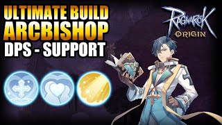 ULTIMATE BUILD ARCBISHOP DPS amp SUPPORT UNDERRATED JOB [upl. by Yesrej80]