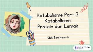 XII MIPAKatabolisme part 3 Katabolisme Protein dan Lemak [upl. by Giff]