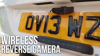 INSTALLING FULLY WIRELESS REVERSE CAMERA [upl. by Atilrep]