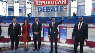 Five Republicans qualify for third 2024 presidential primary debate [upl. by Spearing587]