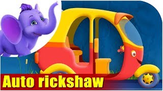 Auto rickshaw  Vehicle Rhyme [upl. by Adeys]