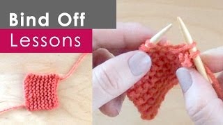 How to Bind Off Knitting for Beginners [upl. by Warrin811]