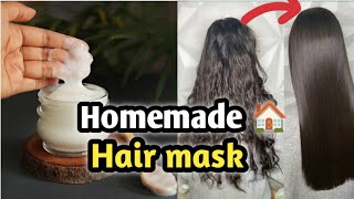 how to make hair mask at home  sidra meer vlogs 😍 [upl. by Jerrold]