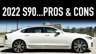 2022 Volvo S90 Pros amp Cons [upl. by Erdne]