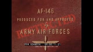 “ CENTRAL STATION FIRECONTROL SYSTEM ” WWII B29 SUPERFORTRESS CREW TRAINING FILM XD48014 [upl. by Beghtol386]