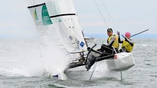 Big Breeze And Close Shaves  Nacra 17 Highlights [upl. by Karylin]