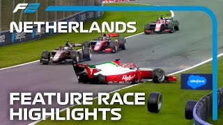 F2 Feature Race Highlights  2023 Dutch Grand Prix [upl. by Duvall]