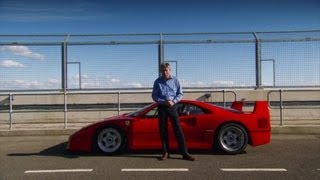 SUPERCAR FERRARI F40  Fifth Gear [upl. by Brunhilde]