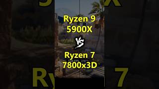 Ryzen 9 5900x vs Ryzen 7 7800x3D Test in Games [upl. by Eical]