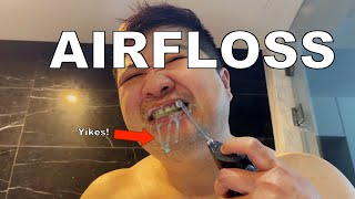 HOW TO USE THE AIRFLOSS ULTRA  Philips Sonicare Airfloss Ultra HX843213 [upl. by Karylin]