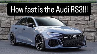 How fast is the Audi RS3 [upl. by Towill]