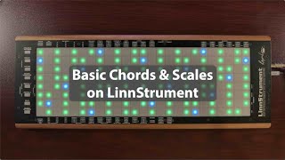 Basic chords amp scales on LinnStrument [upl. by Svetlana]