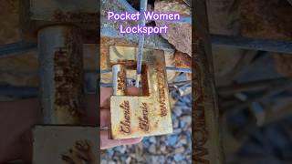 Workzone mono block shutter lock  Rock Lock Wall Townsville Australia locksport [upl. by Biancha]