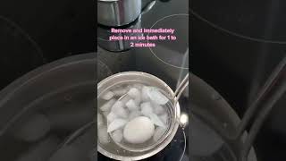 How to coddle an egg for homemade dressing mayo and or sauces [upl. by Ava]