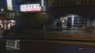 GTA V triads kills AmmuNation employees part 7 [upl. by Adnohral]