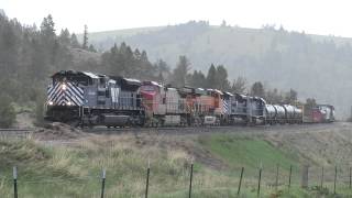 MRL LaurelMissoula stalls on Mullan Pass [upl. by Hcra]