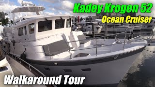 Great Trawler  2021 Kadey Krogen 52 [upl. by Kotto]