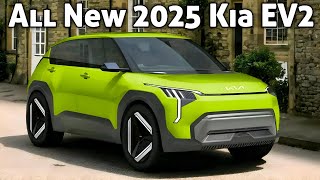 A Compact Electric City Car From Kia  Kia EV2 Electric Crossover 2025  Kia EV2 2025 Kia EV6 EV9 [upl. by Apthorp]