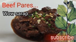 panlasang pinoy beef pares [upl. by Ellehcin]