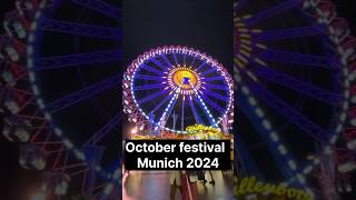 October festival Munich 2024😍festival oktoberfest germany oktoberfestmunich fun enjoy [upl. by Frere]