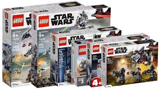 LEGO Star Wars 2019 set pictures [upl. by Marb70]