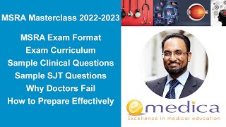 MSRA Masterclass 20222023  MSRA Overview Clinical  SJT Questions MSRA Preparation Tips [upl. by Annoik]