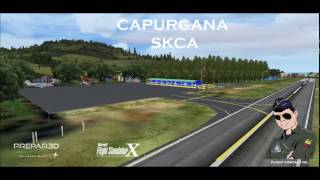 Aeropuerto Narcisa Navas de CapurganÃ¡ FSX  P3D [upl. by Atsylak]