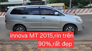 XE ĐÃ BÁN innova MT2015chất xe rin trên 90bao test toàn quốc [upl. by Joni]