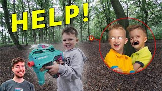 MR BEAST HELPED US DEFEAT EVIL VLAD AND NIKI IN THE WOODS THEY STOLE MY TOYS [upl. by Worl]