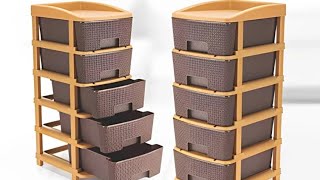 Flipkart Modular drawers for storageUnboxingReview Of 4XL multipurpose drawers Best organiser2024 [upl. by Aesoh]