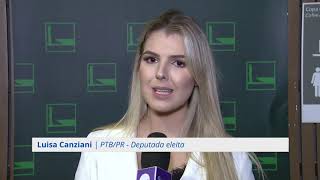 Luisa Canziani deputada eleita pelo PTB do Paraná [upl. by Giovanni]