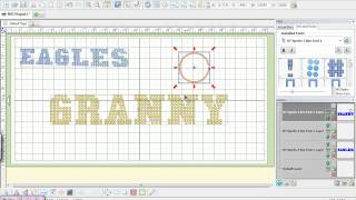 Make the Cut How to work with RT TTF Typeable Rhinestone Fonts [upl. by Eidua]