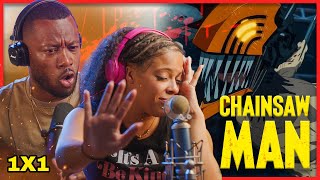 Chainsaw Man Episode 1 REACTION  1X1 quotDog amp Chainsawquot FIRST TIME WATCHING [upl. by Jerrilyn]