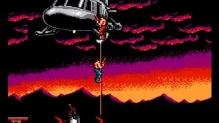 NES Super Contra No Death 2 player co op 1 credit each full gameplay [upl. by Anthony]