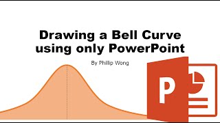 How to Draw a Bell Curve in Powerpoint [upl. by Eelarual]