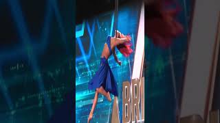 The Audition That Was To DANGEROUS Itzel Salvatierra Aerial Performance Goes Viral BGT 2024 [upl. by Marysa490]