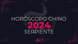 Horóscopo Chino 2024  Serpiente  Canal 13 [upl. by Auhso]