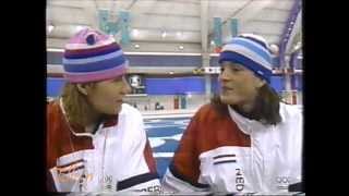 Winter Olympic Games Calgary 1988  5 km Van Gennip Stam during ice preparation [upl. by Aiuoqes]