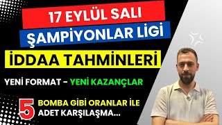 YENİ FORMAT YENİİ KAZANÇLAR 17 Eylül Salı 2024 İddaa Tahminleri  altınanalizler tv [upl. by Gasparo]