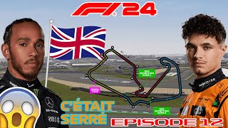 UN NOUVEAU DUEL ARRIVE AU GRAND PRIX DE GRANDEBRETAGNE cétait serré 😱  F1 24  Épisode 12 [upl. by Elbart]